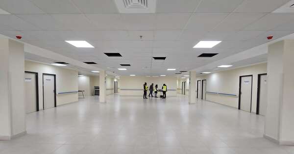 Diario HOY | Obras del Hospital de Coronel Oviedo registran un 90% de avance