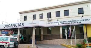 La Nación / Hospital del quemado mantiene un 100 % de ocupación de camas