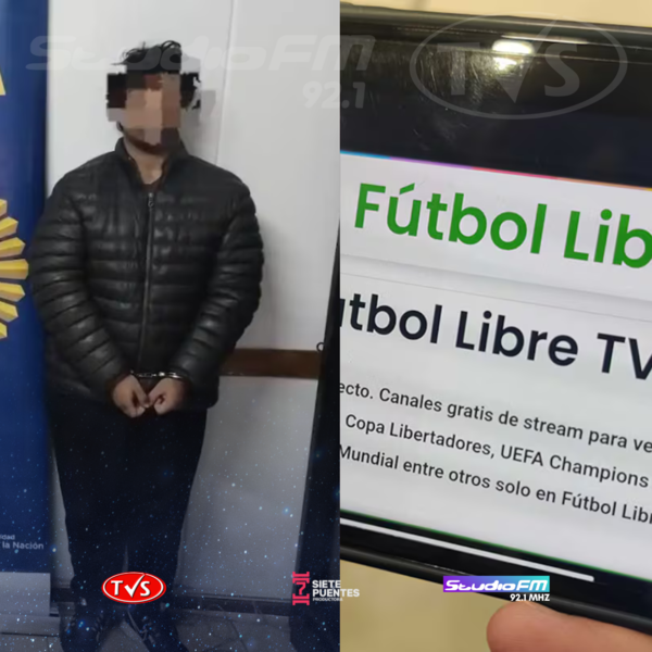 CÓMO FUE LA DETENCIÓN DEL CREADOR DE “FÚTBOL LIBRE” - TVS