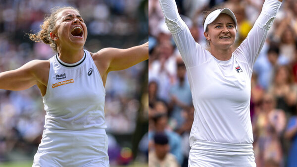 Versus / La italiana Paolini y la checa Krejcikova disputarán una inesperada final de Wimbledon