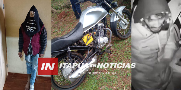 DETIENEN A SUJETO CON VARIOS ANTECEDENTES EN PODER DE BICICLO HURTADO - Itapúa Noticias