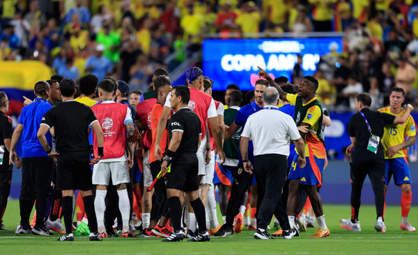 Conmebol iniciará investigación por incidentes tras el partido de Uruguay vs Colombia - trece