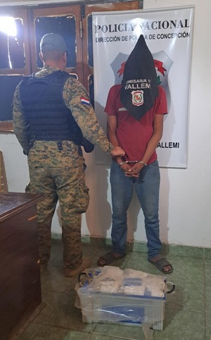 Aprehendido en Vallemí por Hurto de Batería de Camión