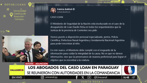 Caso Loan: "Fue muy nutritiva esta reunión con el comandante de la Policía", aseguró Burlando abogado de la familia - Unicanal