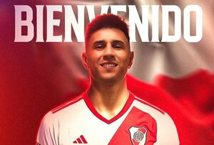 Versus / River Plate y su bienvenida al nuevo "Millonario": Adam Bareiro