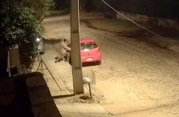 Video: captan cómo un ladrón se llevó en segundos un auto en Asunción - Nacionales - ABC Color