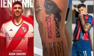 ¡Adam Bareiro ya es de River! ¿Qué pasará con su tatuaje?