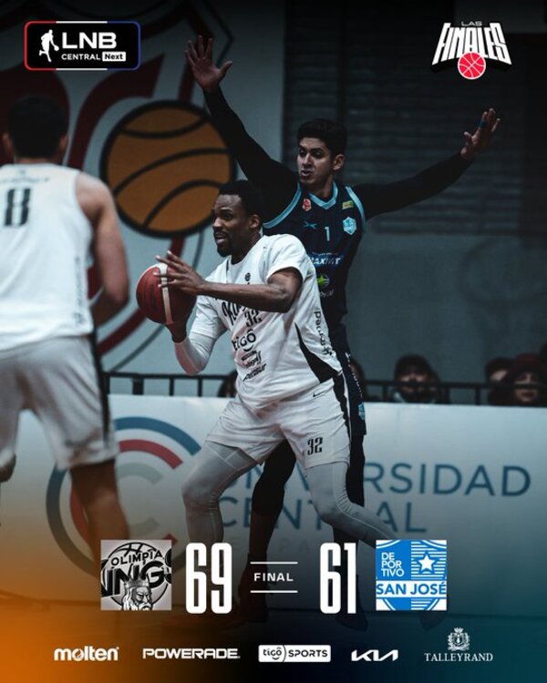 Olimpia fuerza finalisima en la LNB al empatar la serie final ante San José