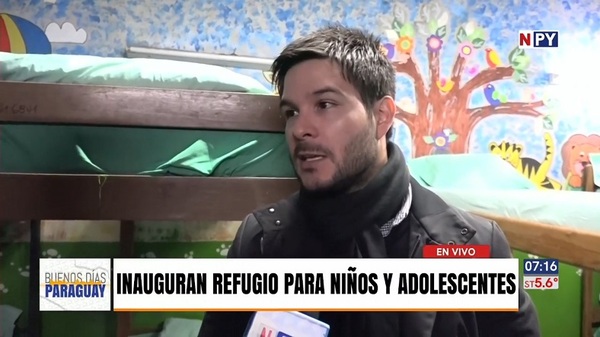 Habilitan refugio para niños y adolescentes ante frío intenso - Noticias Paraguay