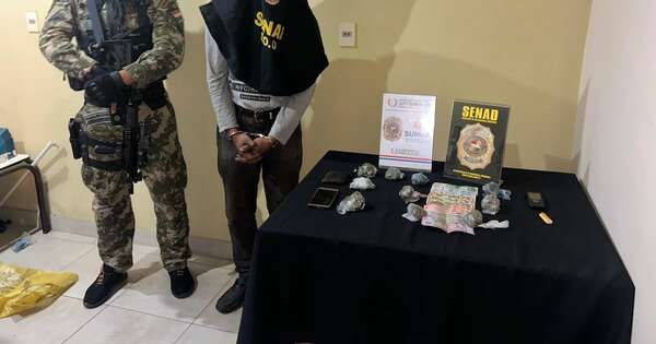 Diario HOY | Capturan a proveedor de drogas en Paraguarí