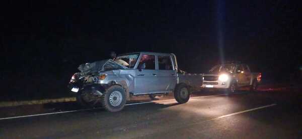 Vaca suelta en ruta causa accidente en General Delgado