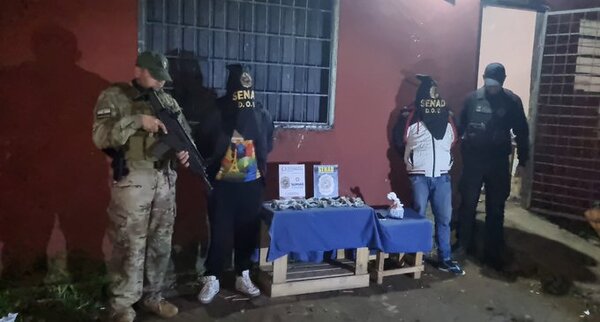 Plan Sumar: capturan a proveedor de drogas en Paraguarí y a microtraficante en Limpio