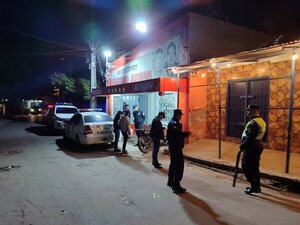 Dos heridos en intento de asalto a un local comercial del Bañado Sur