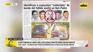 Video: Capturan al segundo asaltante más buscado del Paraguay - ABC Noticias - ABC Color