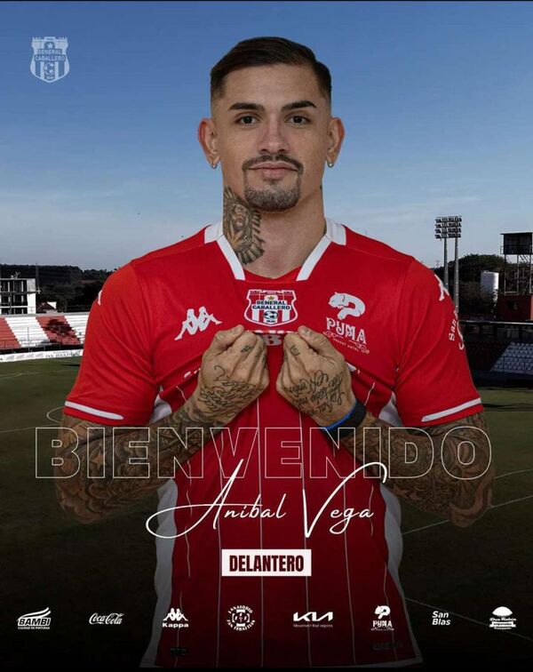 Anibal Vega refuerza el General Caballero JLM