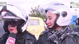 Fraternidad de mujeres motociclistas Py cumple 1 año - SNT