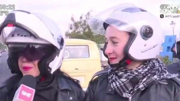 Fraternidad de mujeres motociclistas Py cumple 1 año - SNT