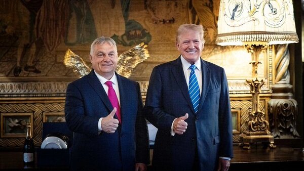 Orbán se reúne con Trump para hablar de la misión de paz