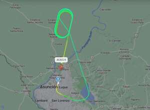 Vuelo en emergencia: avión despegó, registró problemas y volvió a aterrizar en el Silvio Pettirossi - Nacionales - ABC Color