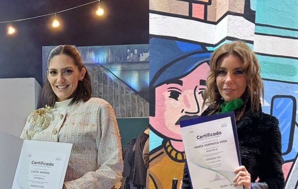 ¡Lu Sapena y Vero Vega reciben certificación como embajadoras de “Marca País”! - trece