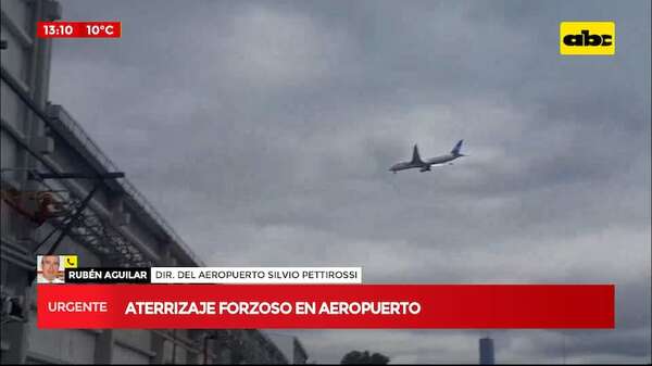 Video: avión aterrizó de emergencia en el Silvio Pettirossi tras impactar contra un pájaro - ABC Noticias - ABC Color