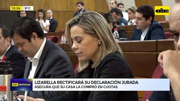 Video: Lizarella rectificará su declaración jurada - ABC Noticias - ABC Color