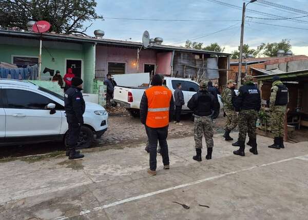 “Sumar”: Senad y Policía dio golpes al microtráfico en Asunción, Central y Paraguari - Policiales - ABC Color