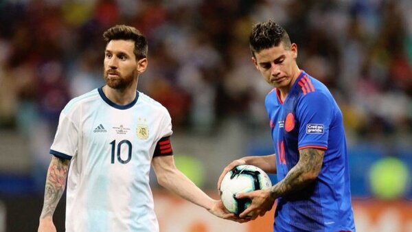 Messi frente a James, la magia de la final pasa por el 10