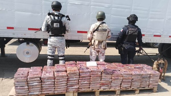 Incautan 455 Kilogramos de Cocaína durante operativo en Tijuana