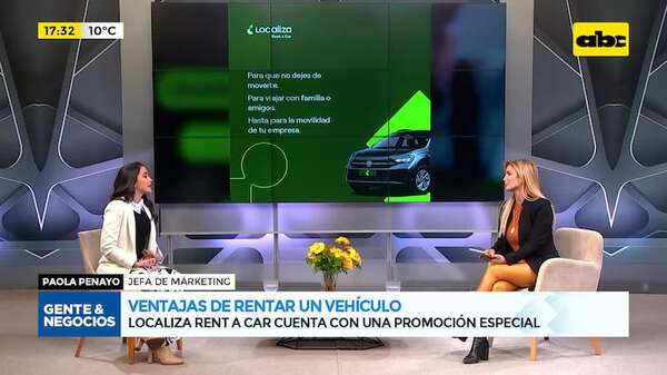 Ventajas de rentar un vehículo: Localiza Rent a Car cuenta con una promoción especial - Gente & Negocios - ABC Color