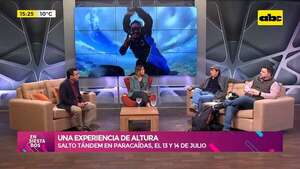 Una experiencia de altura: Salto Tándem en paracaídas - Ensiestados - ABC Color