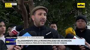 Allanamiento en la Municipalidad de Asunción: esto dice el presidente de la Junta Municipal - ABC Noticias - ABC Color
