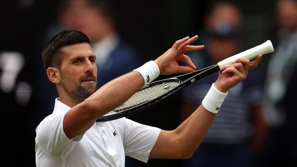 Djokovic puede con Musetti y repetirá final con Carlos Alcaraz
