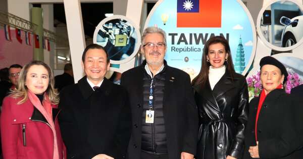 La Nación / Radiante inauguración del Pabellón de la República de China (Taiwán)