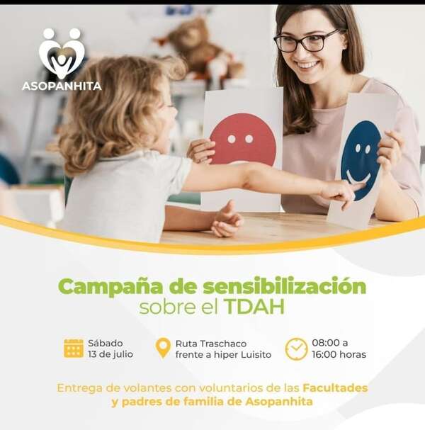 “Detrás de un niño con TDAH hay una mente brillante no comprendida” - Nacionales - ABC Color