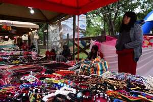Artesanos de comunidades indígenas esperan a visitantes - Economía - ABC Color