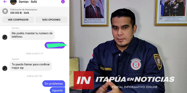 MÁS DE 100 DENUNCIAS POR ESTAFAS VIRTUALES EN ITAPÚA DURANTE EL ÚLTIMO TRIMESTRE - Itapúa Noticias