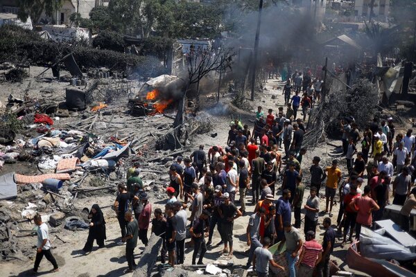 Gaza: Israel bombardeó campo de refugiados, mató a más de 70 y dejó 300 heridos - Megacadena - Diario Digital