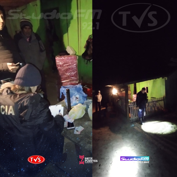 ALLANAMIENTO DE TRES VIVIENDAS EN ALTO VERÁ CON DOS DETENIDOS E INCAUTACIÓN DE MUNICIONES PARA ARMAS DE FUEGO. - TVS