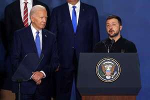 Zelenski quita hierro a la equivocación de Biden con su nombre: “Fue un error” - Mundo - ABC Color