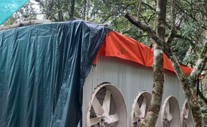 Intervención en granja ilegal de criptomonedas en Hernandarias