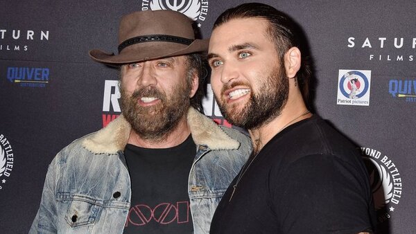 Hijo de Nicolas Cage es arrestado tras agredir a su madre con un arma letal