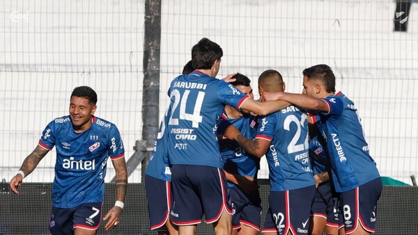 Doblete de Antonio Galeano en la goleada de Nacional