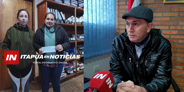 MUNICIPALIDAD DE SAN JUAN DEL PNÁ. APOYA A BOMBEROS VOLUNTARIOS CON NUEVOS APORTES - Itapúa Noticias
