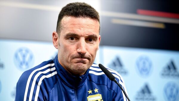 Scaloni sobre alineación de Di María: "El equipo siempre por delante"