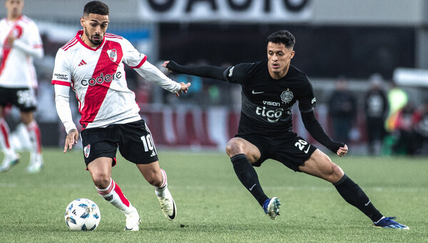 Versus / Olimpia cae en su último amistoso ante un River muy superior