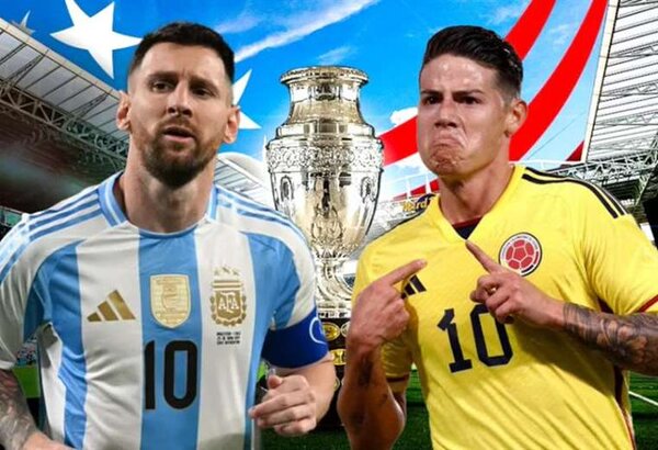 La múltiple campeona Argentina y la encumbrada Colombia quieren el título de la Copa América