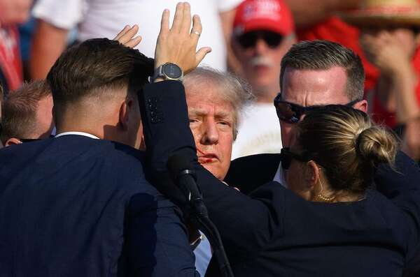 Republicanos y demócratas condenan en bloque el aparente atentado contra Trump - Mundo - ABC Color