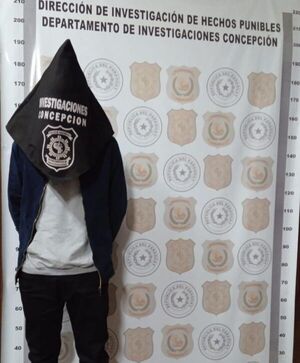 Aprehenden a un joven por abigeato, privación ilegítima de libertad y simulación de hechos punibles en Concepción