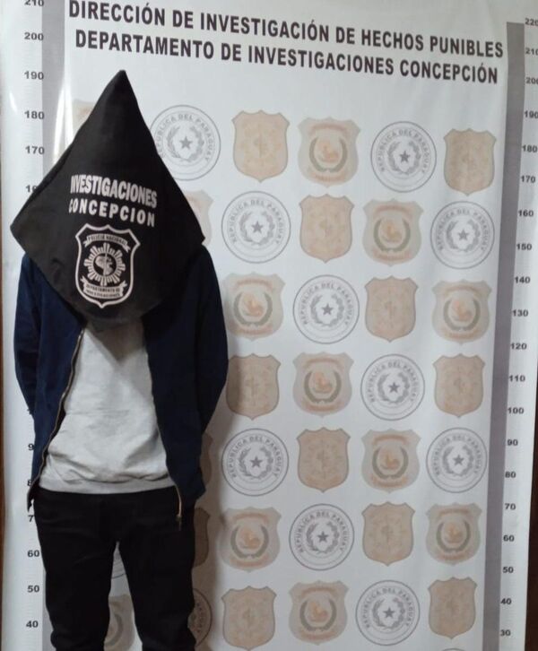Aprehenden a un joven por abigeato, privación ilegítima de libertad y simulación de hechos punibles en Concepción